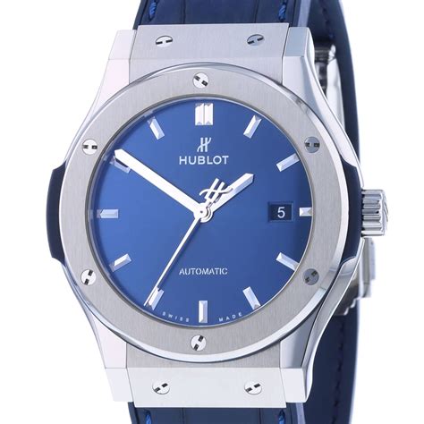 hublot classic fusion 42mm on wrist